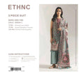 🌿 ETHNC Premium Printed Lawn 3 Piece Suit