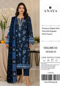 3-pc Originall Lawn Suit by Anaya