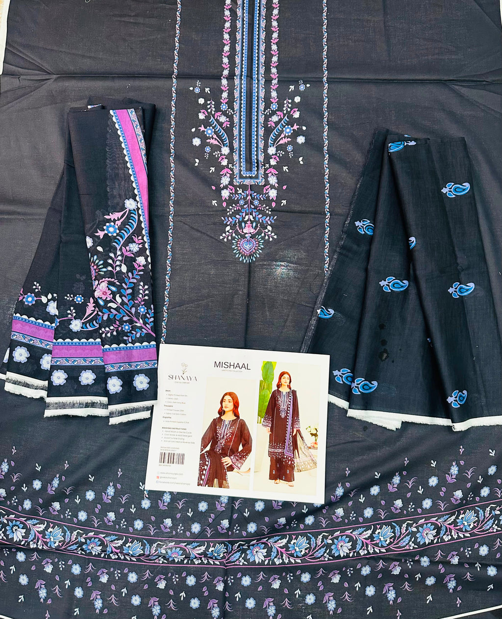 3-pc Originall Lawn Suit by Shanaya