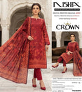 Fancy Printed  Premium Dhanak 3 Piece Unstitched Suit |  🌸