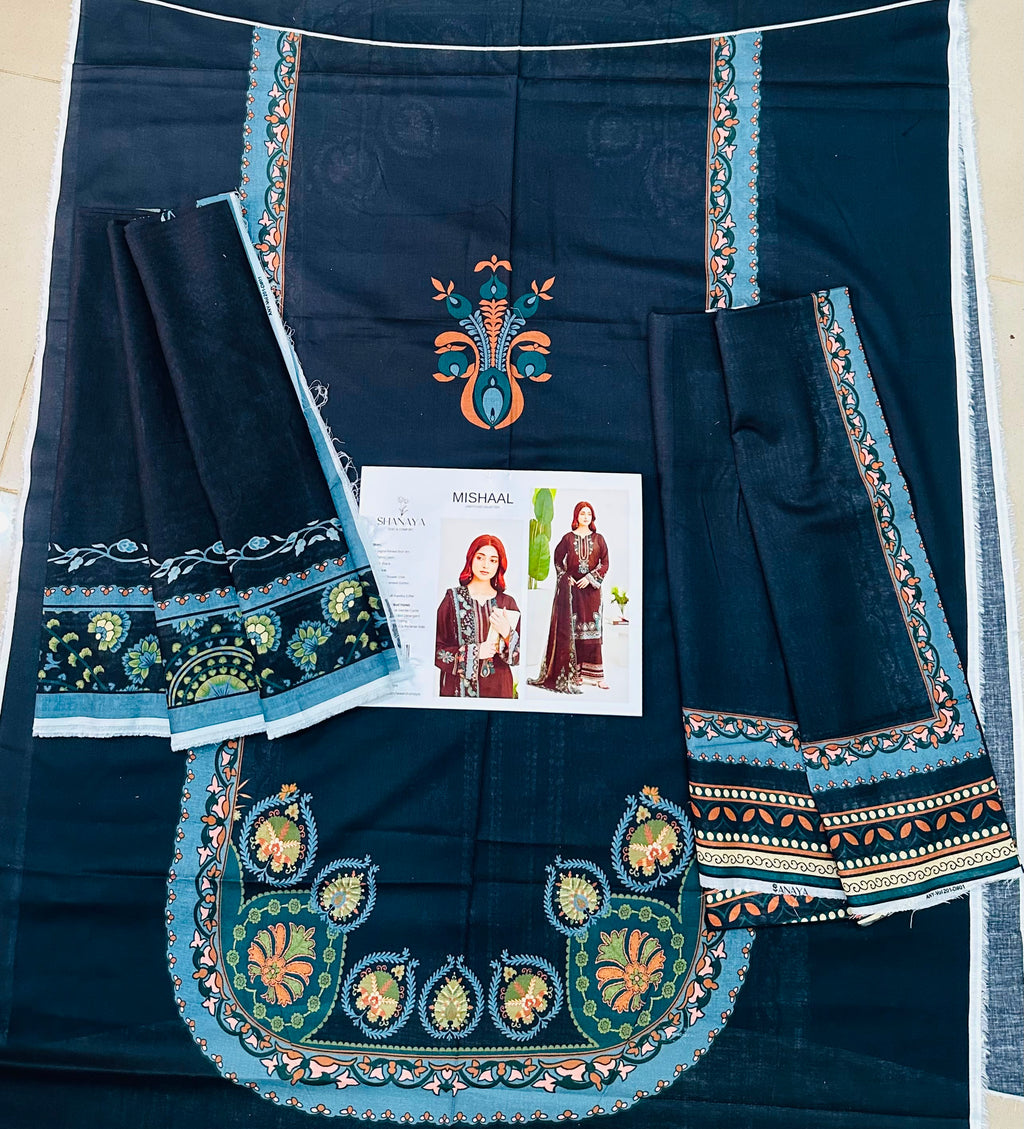 3-pc Originall Lawn Suit by Shanaya