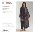 🌿 ETHNC Premium Printed Lawn 3 Piece Suit