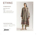 🌿 ETHNC Premium Printed Lawn 3 Piece Suit