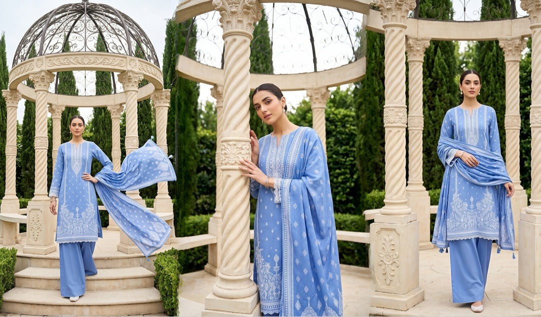 Export Quality Originall Branded Lawn 3-pc