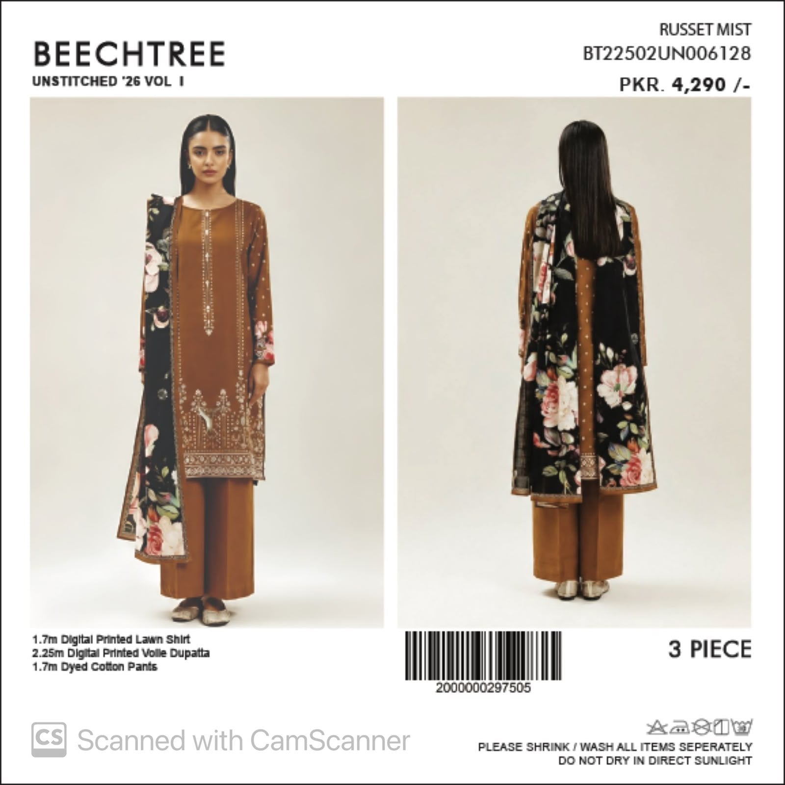 Beechtree 3 piece Lawan 🌸
