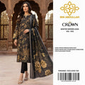 Fancy Printed  Premium Dhanak 3 Piece Unstitched Suit |  🌸