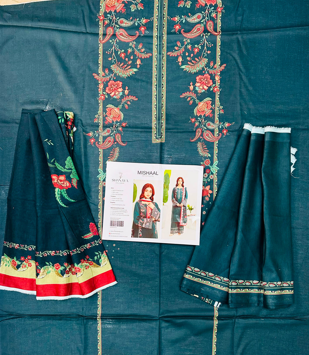 3-pc Originall Lawn Suit by Shanaya