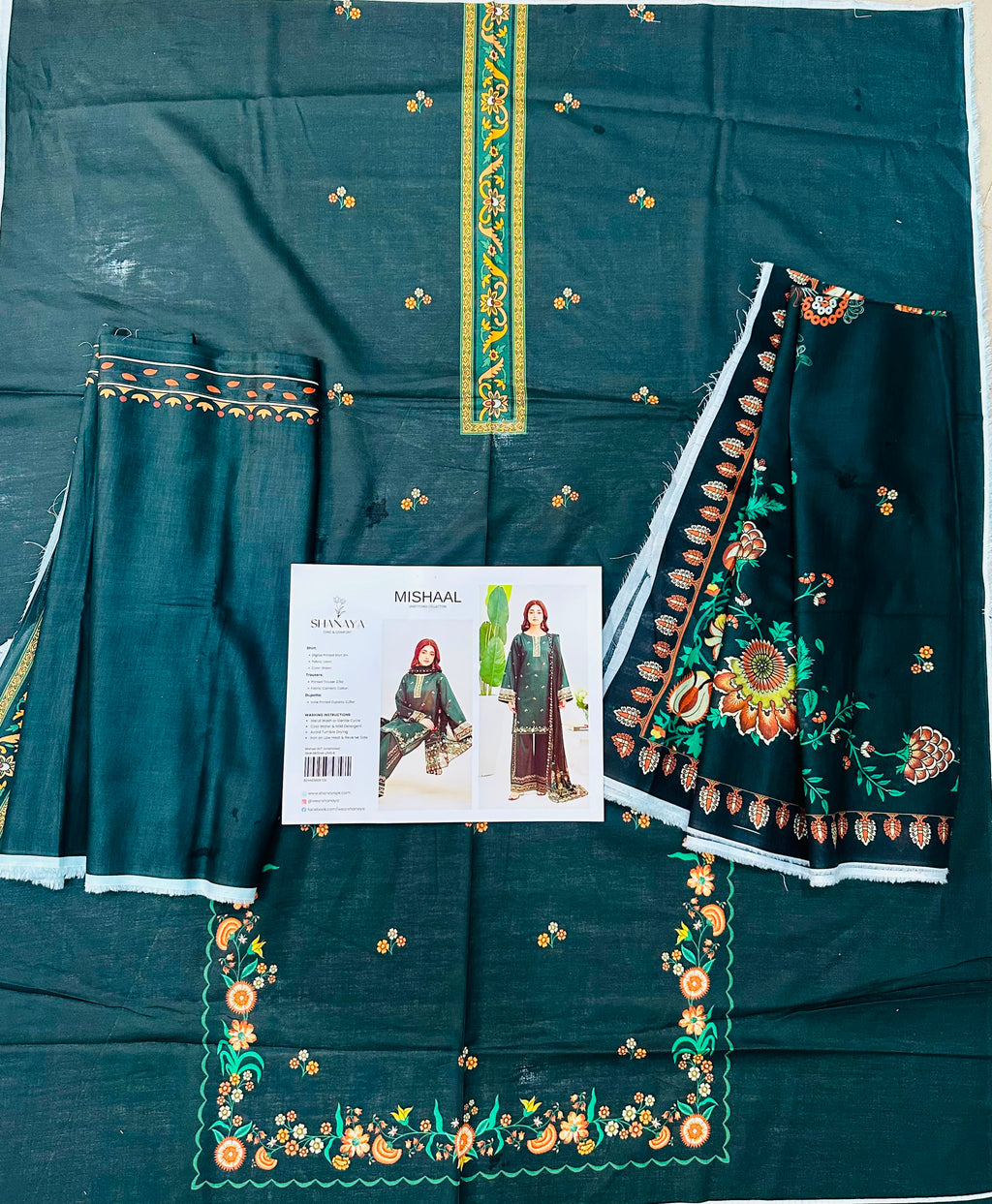 3-pc Originall Lawn Suit by Shanaya