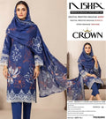 Fancy Printed  Premium Dhanak 3 Piece Unstitched Suit |  🌸