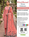 Stylish 3 Piece Khaddar Suit | Printed Shirt, Trouser & Khaddar Dupatta 🌸