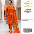 Fancy Printed  Premium Dhanak 3 Piece Unstitched Suit |  🌸