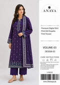 3-pc Originall Lawn Suit by Anaya
