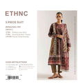 🌿 ETHNC Premium Printed Lawn 3 Piece Suit